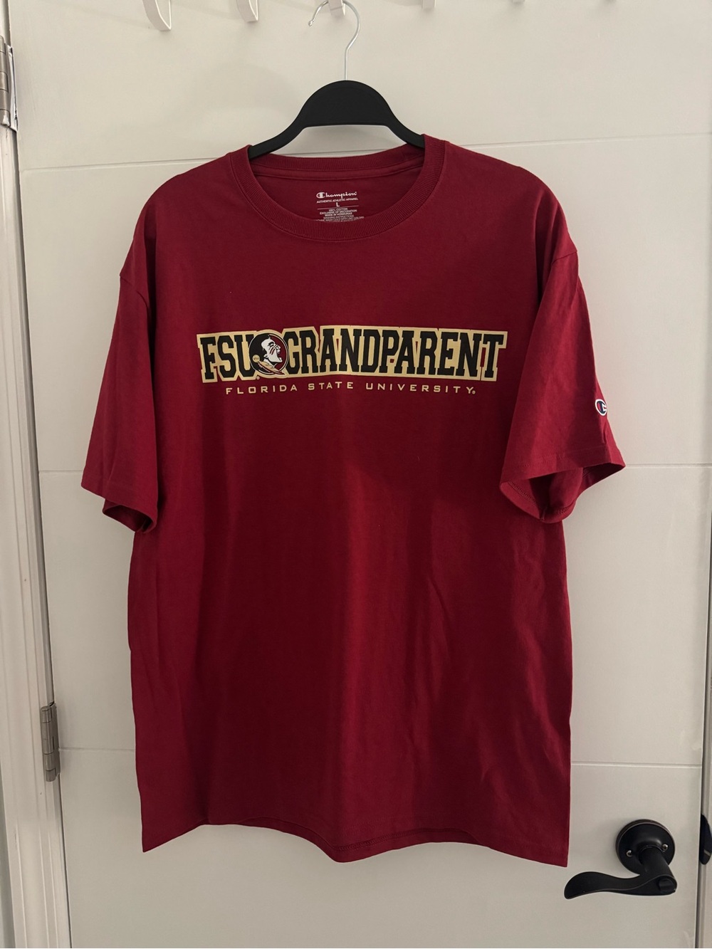 Champion Garnet FSU Grandparent Florida State University T-Shirt
